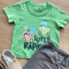 fernandaramoskids com br Conjunto Infantil Masculino Camiseta Verde e Bermuda Cinza 1