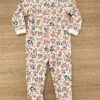 fernandaramoskids com br Macacão Pijama Infantil Feminino Estampa Bichinhos Off White 2