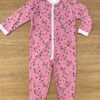 Macacão Pijama Infantil Feminino Estampa Unicórnios Rosa Fernanda Ramos Kids