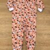 fernandaramoskids com br Macacão Pijama Infantil Feminino Estampado Fundo Salmão 3