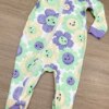 fernandaramoskids com br Macacão Pijama Infantil Feminino Estampado Verde e Lilás 2