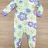 fernandaramoskids com br Macacão Pijama Infantil Feminino Estampado Verde e Lilás 3