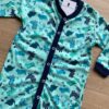 fernandaramoskids com br Macacão Pijama Infantil Masculino Estampado Fundo Azul 1