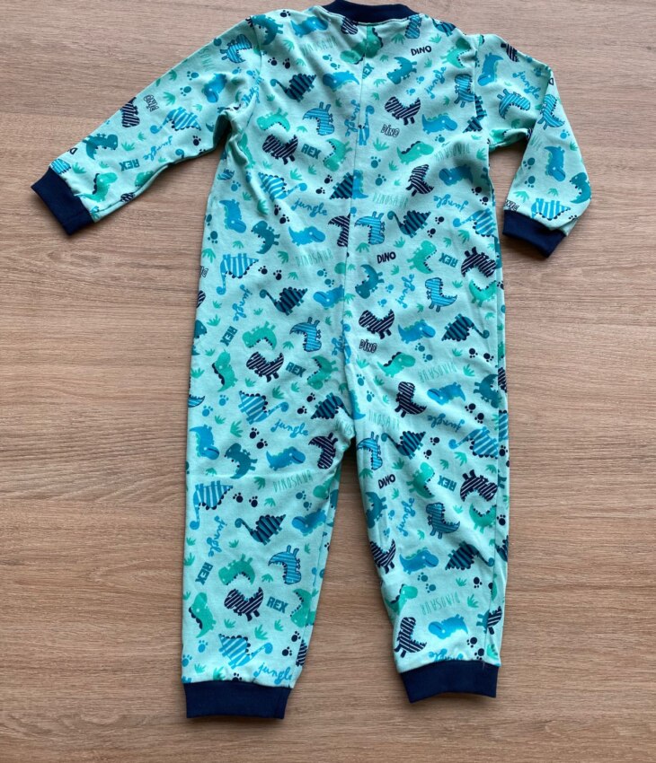 fernandaramoskids com br Macacão Pijama Infantil Masculino Estampado Fundo Azul 3