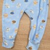 fernandaramoskids com br Macacão Pijama Infantil Masculino Estampado Puppy Azul 3
