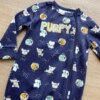 fernandaramoskids com br Macacão Pijama Infantil Masculino Estampado Puppy Azul Marinho 1