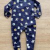 fernandaramoskids com br Macacão Pijama Infantil Masculino Estampado Puppy Azul Marinho 2