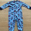 fernandaramoskids com br Macacão Pijama Infantil Masculino Estampado Super Herói Azul 3