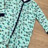 fernandaramoskids com br Macacão Pijama Infantil Masculino Estampado Verde Água 1