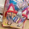 fernandaramosstore com br Mochila de Costa Infantil Feminina Unicórnio Prata 1