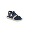 Sandália Infantil Masculina Napa Floter Rustico Azul Marinho Fernanda Ramos Kids
