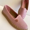 fernandaramoskids com br Sapatilha Alpargata Infantil Feminina Rosa com Brilho 1