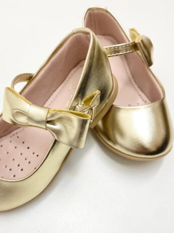 Sapatilha Infantil Feminina Bailarina Light Gold Fernanda ramos kids