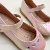 fernandaramoskids com br Sapatilha Infantil Feminina Bailarina Rosa Ballet Metalizada 1