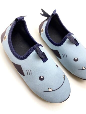 Sapatilha Neoprene Infantil Masculina Soft Fun Azul Fernanda Ramos Kids