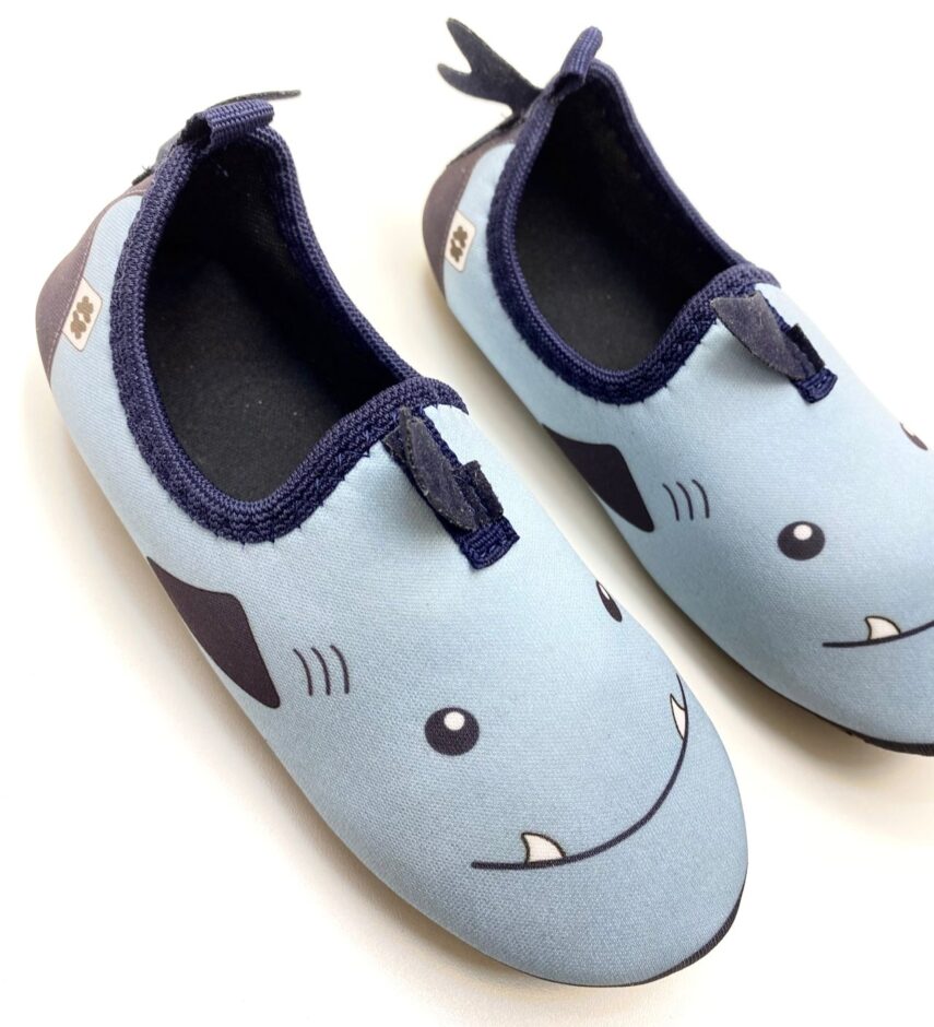 Sapatilha Neoprene Infantil Masculina Soft Fun Azul Fernanda Ramos Kids