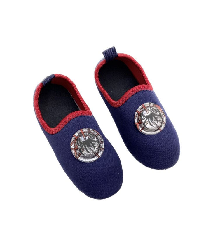 Sapatilha Neoprene Infantil Masculina Soft Fun Azul e Vermelho Fernanda Ramos Kids