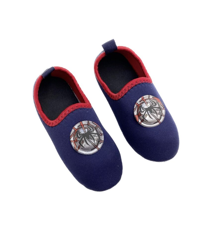 Sapatilha Neoprene Infantil Masculina Soft Fun Azul e Vermelho Fernanda Ramos Kids
