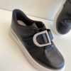 Tênis Infantil Feminino Preto com Detalhe Fernanda Ramos Kids