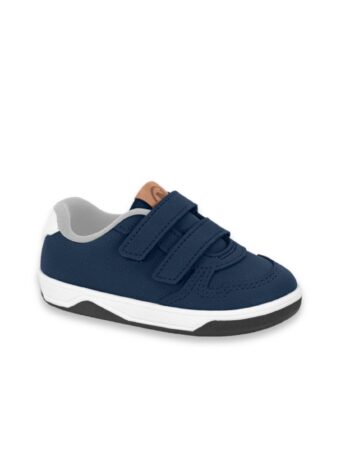 Tênis Infantil Masculino Azul Marinho com Branco Fernanda Ramos Kids