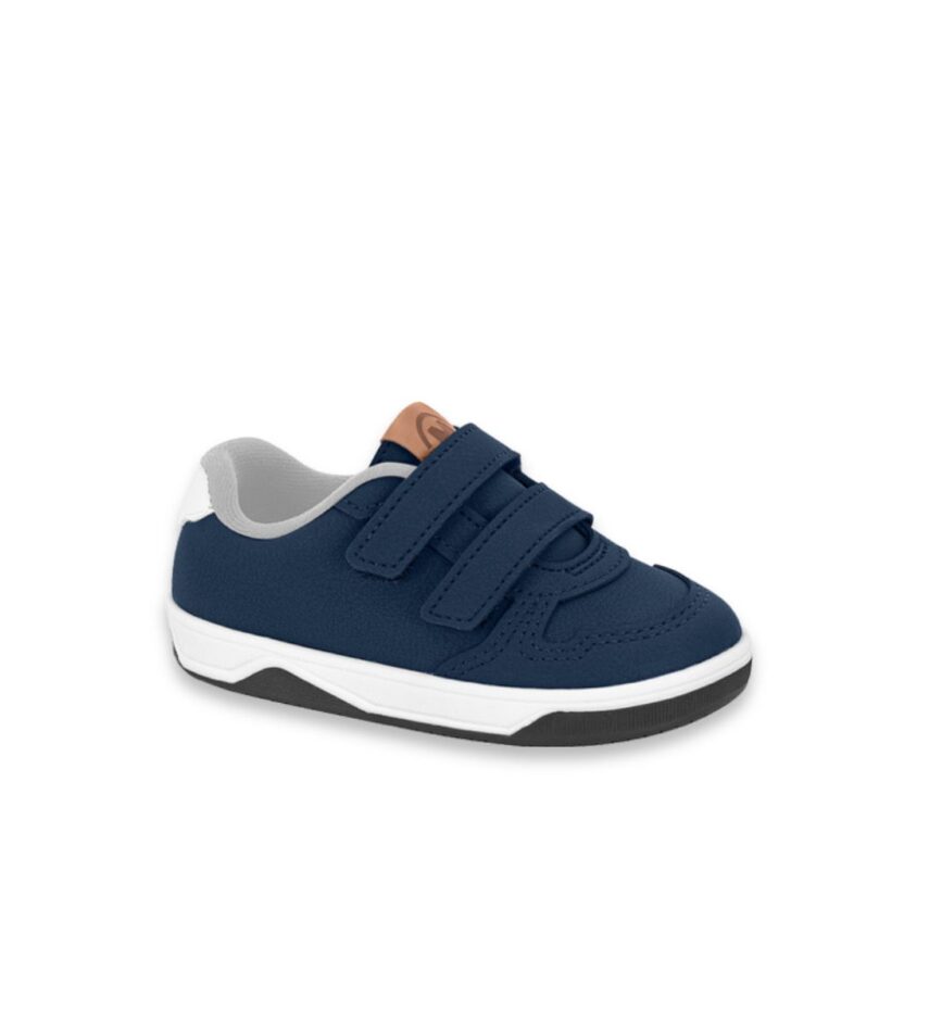 Tênis Infantil Masculino Azul Marinho com Branco Fernanda Ramos Kids