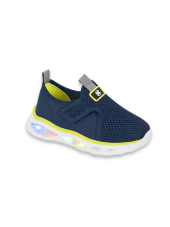 Tênis Infantil Masculino Azul Marinho Led Fernanda Ramos Kids