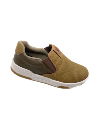Tênis Infantil Masculino Caramelo Detalhe Marrom Fernanda Ramos Kids