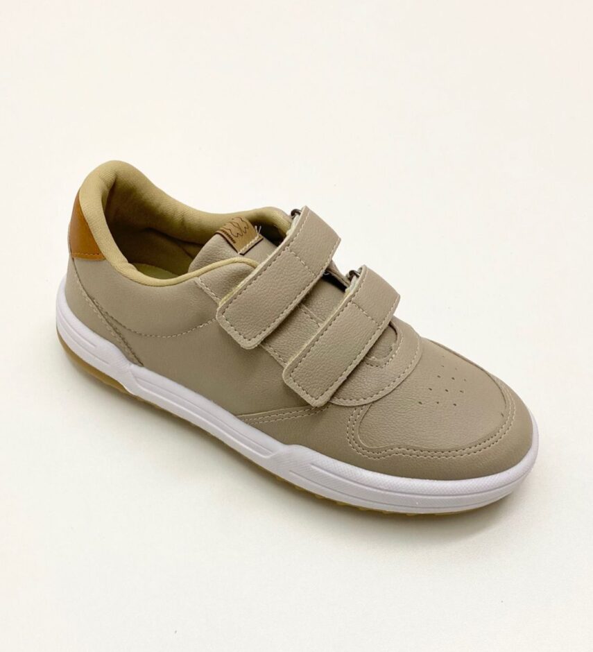 Tênis Infantil Masculino Cor Taupe Fernanda Ramos Kids