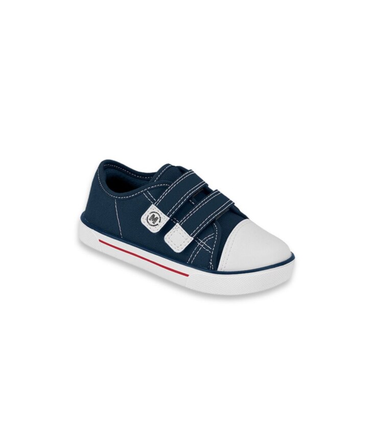 Tênis Infantil Masculino Lona Sider Azul Marinho Fernanda Ramos Kids
