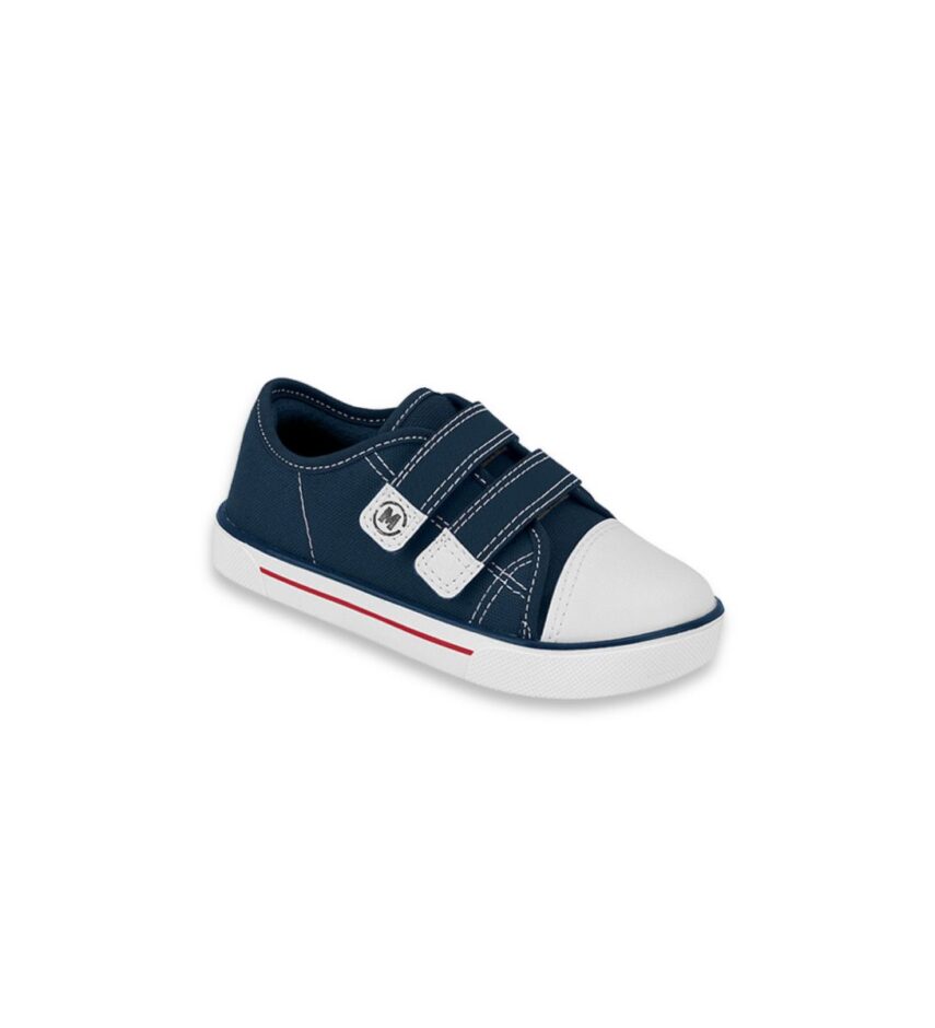 Tênis Infantil Masculino Lona Sider Azul Marinho Fernanda Ramos Kids