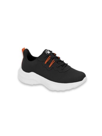 Tênis Infantil Masculino Napa Floter Rustico Preto Fernanda Ramos Kids