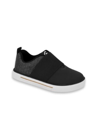 Tênis Infantil Masculino Tecido Lonita Jeans Preto Fernanda Ramos Kids