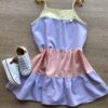 fernandaramoskids_com_br- Vestido Infantil Feminino Alças com Amarração Lilás e Rosa Fernanda Ramos Kids
