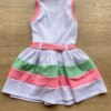 fernandaramoskids com br Vestido Infantil Feminino Canelado com Amarração Branco 2