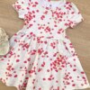 fernandaramoskids com br Vestido Infantil Feminino Curto Estampado Floral 1
