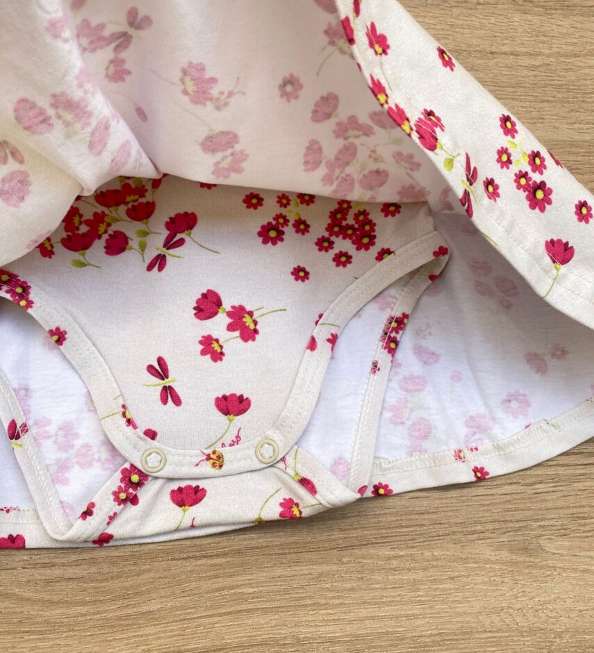 fernandaramoskids com br Vestido Infantil Feminino Curto Estampado Floral 2