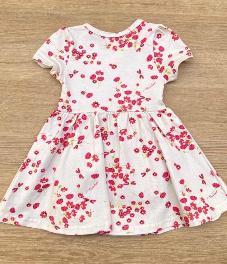 fernandaramoskids com br Vestido Infantil Feminino Curto Estampado Floral 3