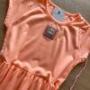 fernandaramoskids com br Vestido Infantil Feminino Curto Fashion Bichinho Laranja 1