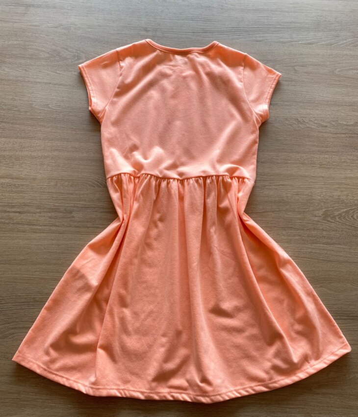 fernandaramoskids com br Vestido Infantil Feminino Curto Fashion Bichinho Laranja 2