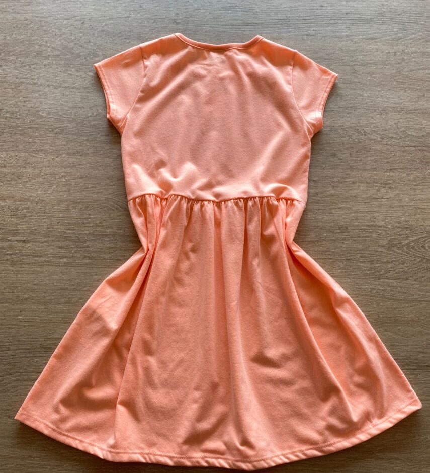 fernandaramoskids com br Vestido Infantil Feminino Curto Fashion Bichinho Laranja 2
