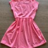 fernandaramoskids com br Vestido Infantil Feminino Curto Fashion Bichinho Rosa 2