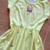 fernandaramoskids com br Vestido Infantil Feminino Curto Fashion Bichinho Verde 1