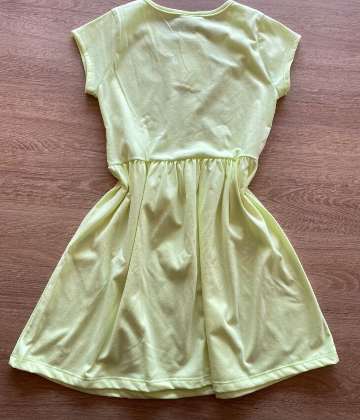 fernandaramoskids com br Vestido Infantil Feminino Curto Fashion Bichinho Verde 2