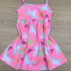 fernandaramoskids com br Vestido Infantil Feminino de Alcinha Estampado Pink Flúor 2