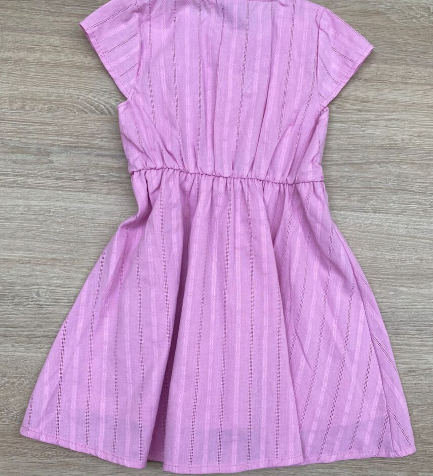 fernandaramoskids com br Vestido Infantil Feminino Detalhe em Laise Lilás 2