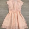 fernandaramoskids com br Vestido Infantil Feminino Detalhe em Laise Salmão 3