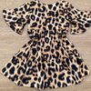 fernandaramoskids com br Vestido Infantil Feminino Soltinho Animal Print 2