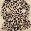fernandaramoskids com br Vestido Infantil Feminino Soltinho Manga Longa Animal Print 2