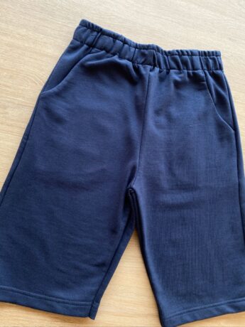 fernandaramoskids com br Bermuda Infantil Masculina Comfort Azul Marinho 1