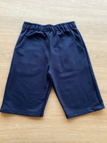 Bermuda Infantil Masculina Comfort Azul Marinho Fernanda Ramos Kids